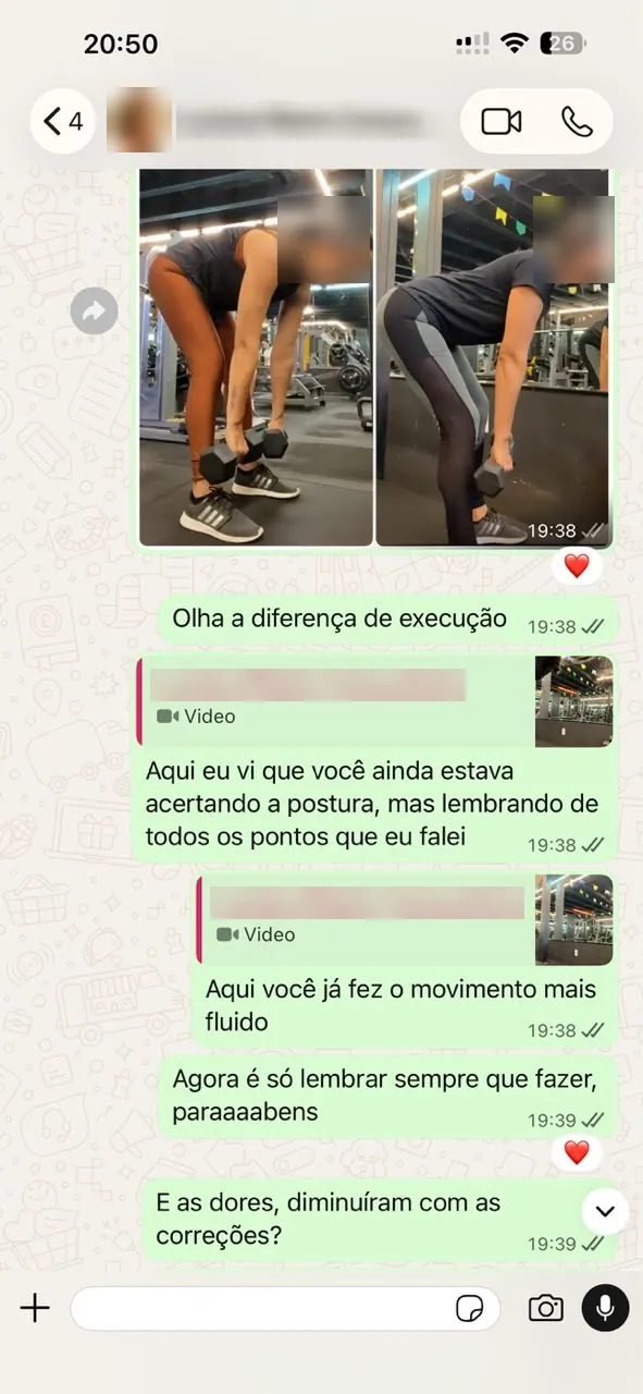 Depoimento de aluna